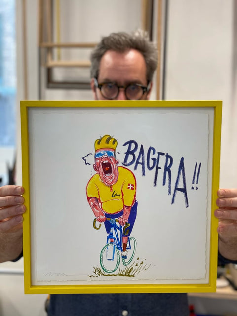 Bagfra! Tour de France. Indrammet