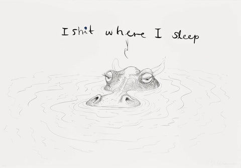 I shit where I sleep