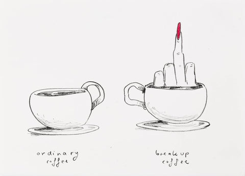 Break up Coffe, Part of No Title (Series of 8)