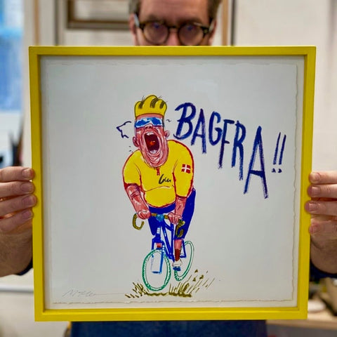 Bagfra! Tour de France. Indrammet