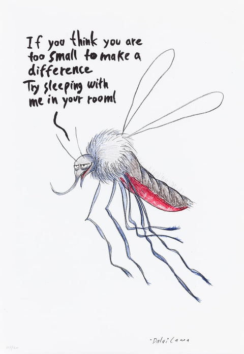 If you think you are too small to make a difference